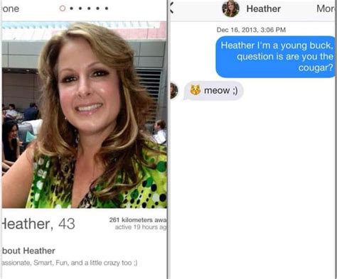Tinder cougar. Things To Know About Tinder cougar. 